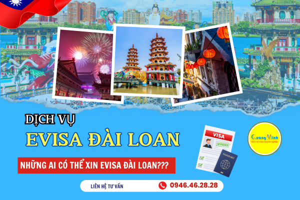 huong dan xin evisa dai loan - quang minh visa